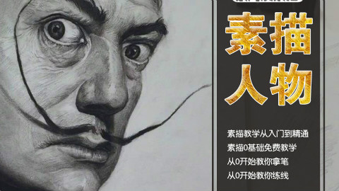 素描石膏体教程 (6)蔡海晨素描
